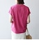 〈抗菌防臭/洗濯機可能〉USAコットン フレンチスリーブ TEE