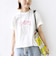 【累計販売数9万枚突破!!】【WEB限定】 SHIPS ラウンド プリント ロゴ TEE