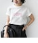 【累計販売数9万枚突破!!】【WEB限定】 SHIPS ラウンド プリント ロゴ TEE