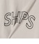 【累計販売数9万枚突破!!】【WEB限定】 SHIPS ラウンド プリント ロゴ TEE