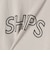 【累計販売数9万枚突破!!】【WEB限定】 SHIPS ラウンド プリント ロゴ TEE
