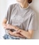 【累計販売数9万枚突破!!】【WEB限定】 SHIPS ラウンド プリント ロゴ TEE