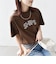 【累計販売数9万枚突破!!】【WEB限定】 SHIPS ラウンド プリント ロゴ TEE
