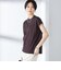 SHIPS Primary Navy Label: ニュー スヴィン コットン フレンチ スリーブ