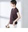 SHIPS Primary Navy Label: ニュー スヴィン コットン フレンチ スリーブ