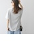 SHIPS any:〈洗濯機可能〉ワッフル ワイド TEE