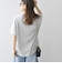 SHIPS any:〈洗濯機可能〉ワッフル ワイド TEE
