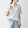 SHIPS any:〈洗濯機可能〉ワッフル ワイド TEE