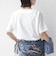 【WEB限定】〈ネックが選べる2サイズ展開〉オーガニックコットン バリエーションネック TEE