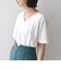 【WEB限定】〈ネックが選べる2サイズ展開〉オーガニックコットン バリエーションネック TEE