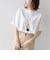 【WEB限定】〈ネックが選べる2サイズ展開〉オーガニックコットン バリエーションネック TEE