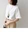 【WEB限定】〈ネックが選べる2サイズ展開〉オーガニックコットン バリエーションネック TEE