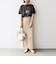 【WEB限定】〈ネックが選べる2サイズ展開〉オーガニックコットン バリエーションネック TEE