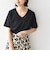 【WEB限定】〈ネックが選べる2サイズ展開〉オーガニックコットン バリエーションネック TEE
