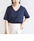 【WEB限定】〈ネックが選べる2サイズ展開〉オーガニックコットン バリエーションネック TEE