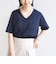 【WEB限定】〈ネックが選べる2サイズ展開〉オーガニックコットン バリエーションネック TEE