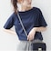 【WEB限定】〈ネックが選べる2サイズ展開〉オーガニックコットン バリエーションネック TEE
