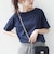 【WEB限定】〈ネックが選べる2サイズ展開〉オーガニックコットン バリエーションネック TEE