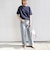 【WEB限定】〈ネックが選べる2サイズ展開〉オーガニックコットン バリエーションネック TEE