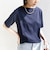 【WEB限定】〈ネックが選べる2サイズ展開〉オーガニックコットン バリエーションネック TEE