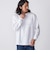 【WEB限定】SHIPS:〈汗染み防止加工〉ワンポイントロゴ ビッグシルエットヘビーウェイトTシャツ