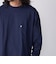 【WEB限定】SHIPS:〈汗染み防止加工〉ワンポイントロゴ ビッグシルエットヘビーウェイトTシャツ