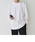 SHIPS any: スムースコットン クルーネック Tシャツ (ロンT)◇