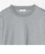 SHIPS any: スムースコットン クルーネック Tシャツ (ロンT)◇