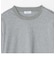 SHIPS any: スムースコットン クルーネック Tシャツ (ロンT)◇