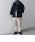 SHIPS any: 裏起毛 ウォーム ストレッチ テーパード チノ パンツ 25AW◇