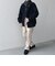 SHIPS any: 裏起毛 ウォーム ストレッチ テーパード チノ パンツ 25AW◇