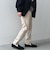 SHIPS any: 裏起毛 ウォーム ストレッチ テーパード チノ パンツ 25AW◇