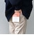 SHIPS any: 裏起毛 ウォーム ストレッチ テーパード チノ パンツ 25AW◇