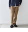 SHIPS any: 裏起毛 ウォーム ストレッチ テーパード チノ パンツ 25AW◇