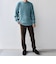 SHIPS any: 裏起毛 ウォーム ストレッチ テーパード チノ パンツ 25AW◇