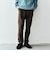 SHIPS any: 裏起毛 ウォーム ストレッチ テーパード チノ パンツ 25AW◇