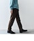 SHIPS any: 裏起毛 ウォーム ストレッチ テーパード チノ パンツ 25AW◇