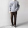 SHIPS any: 裏起毛 ウォーム ストレッチ テーパード チノ パンツ 25AW◇