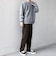 SHIPS any: 裏起毛 ウォーム ストレッチ テーパード チノ パンツ 25AW◇