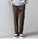 SHIPS any: 裏起毛 ウォーム ストレッチ テーパード チノ パンツ 25AW◇