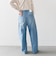 〈洗濯機可能〉コクーンペインター デニムパンツ［SHIPS any DENIM］
