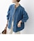 〈洗濯機可能〉デニム ワーク ジャケット［SHIPS any DENIM］