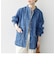 〈洗濯機可能〉デニム ワーク ジャケット［SHIPS any DENIM］