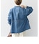 〈洗濯機可能〉デニム ワーク ジャケット［SHIPS any DENIM］
