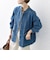 〈洗濯機可能〉デニム ワーク ジャケット［SHIPS any DENIM］