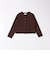 quaranciel:〈手洗い可能〉ノーカラー クラシカル ジャケット カーディガン