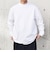 スムースコットン モックネック Tシャツ (ロンT)◇