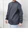 スムースコットン モックネック Tシャツ (ロンT)◇