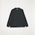 スムースコットン モックネック Tシャツ (ロンT)◇