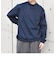 スムースコットン モックネック Tシャツ (ロンT)◇